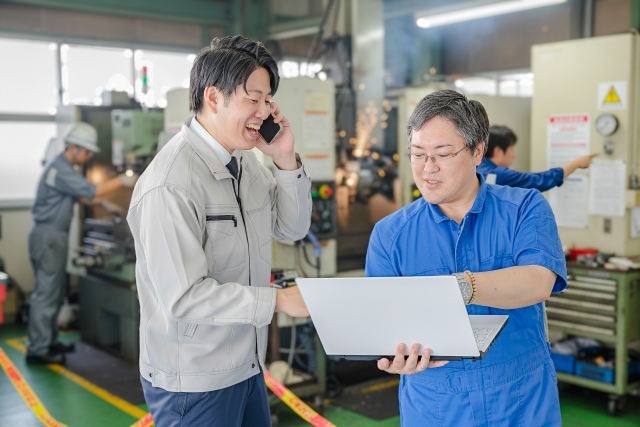 移動・現場対応業種